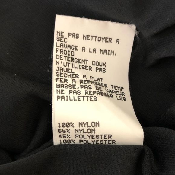 90’s Jessica McClintock Gunne Sax Black Lace Metallic Pink Dot Square Neck Dress - Picture 11 of 13